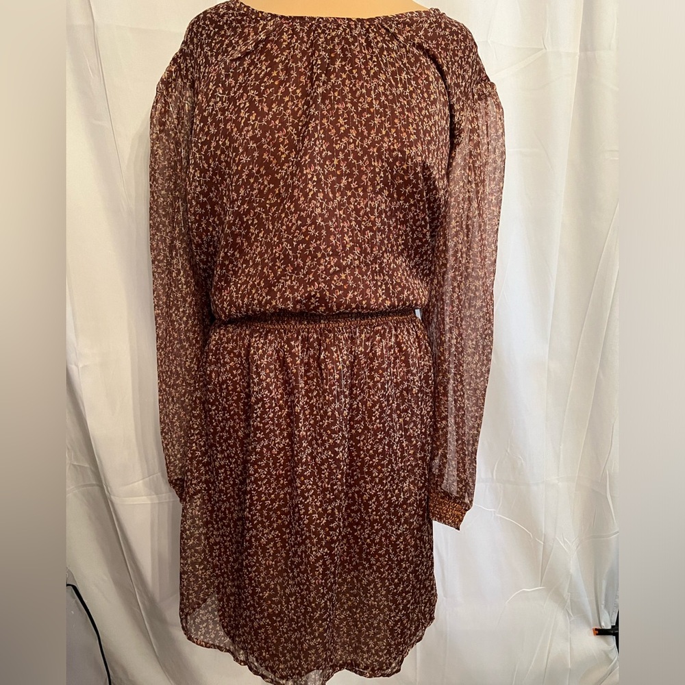 Dex Plus Women’s NWT Mahogany Floral Longsleeve Dress. Size 3X. D271